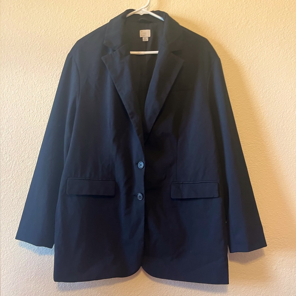 a. new day - Women's Medium Black Blazer